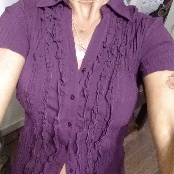 2 for$25/Vintage blouse mid 90s - Picture 3 of 5